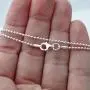 FashionJunkie4Life Italian 925 Sterling Silver 1.5mm Ball Bead Chain Necklace - 16, 18, 20, 22, 24, 30'' FashionJunkie4Life Italian 925 Sterling Silver 1.5mm Ball Bead Chain Necklace - 16, 18, 20, 22, 24, 30''