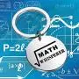PENQI Mathematical Formula Keychain Gift Math Lovers Jewelry Math Whisperer Keychain Math Jewelry Math Lovers Jewelry Math Teacher Appreciation Gift