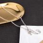 Fish hook Cremation Urn Pendant Memorial Necklace for ashes Fish Urn cremation necklace