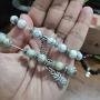 Fashion Natural Stone Bead Bracelet Buddha head Black Lava Stone Bangle For Men Women Charm Jewelry