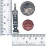 Polynesian Tribal Surfer Beach Jewelry Saipanese Maori Hawaiian Tiki Kane Ku-Lono-Kane-Kanaloa Maori Protection Amulet Pewter Boys Mens Pendant Necklace Charm for men N4 w Silver Ball Chain