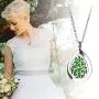 RoyAroma Aromatherapy Essential Oil Diffuser Necklace Stainless Steel Pendant Perfume Locket Women Jewelry RoyAroma Aromatherapy Essential Oil Diffuser Necklace Stainless Steel Pendant Perfume Locket Women Jewelry