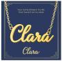 KELORIS PATH Custom Name Necklace Personalized Name Necklace 18K Gold Plated Dainty Pendant for Women Girls Kids Teens Monogram Necklace Gold Jewelry Gift