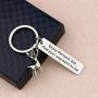 WSNANG Hunting Gift Enjoy The Hunt But Find Your Way Back to Me Keychain Gift for Hunter Dad Husband Boyfriend Brother Wildlife Outdoorsman Jewelry