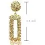 Premium Fashion Jewelry Rhinestone Geometric Drop Dangle Earrings for Women Elegant Vintage