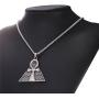 U7 Ankh Necklace for Men Women, Stainless Steel Egyptian Jewelry Cool Coptic Cross Pendant with 20-24 Inch Chain, Silver/Black/Blue/Rose Gold/Gold Color
