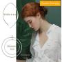 ORAZIO 7 Pairs Threader Hoop Earrings for Women Chic Minimalist Wire Drop Dangle Earrings Geometric Oval Dainty Simple Gold Silver Earrings Stainless Steel Jewelry Set