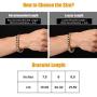 Luxfine 12mm Miami Cuban Link Bracelet 14K REAL Gold Plated Hypoallergenic Premium Stainless Steel Hip Hop Jewelry For Men Women Christmas Birthday Gift (No Color Fade, Double-sided Iced Out Clasp)