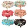 Udalyn 6 Sets Bohemian Stackable Bead Bracelets for Women Men Multilayered Bracelet Set Pendant Charm Stretch Bangles Udalyn 6 Sets Bohemian Stackable Bead Bracelets for Women Men Multilayered Bracelet Set Pendant Charm Stretch Bangles