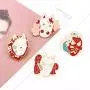 feimeng jewelry 2Pcs Anime Violet Evergarden Pins and Brooches Gold Color Cosplay Props Costume Alloy Enamel Pin SetBadge Accessories Gifts feimeng jewelry 2Pcs Anime Violet Evergarden Pins and Brooches Gold Color Cosplay Props Costume Alloy Enamel Pin SetBadge Accessories Gifts