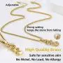 GOLDCHIC JEWELRY Gold Plated Dragon/Buddha Totem Pendant with 51cm+5cm Extender Chain, Men Women Chinese Religion Lucky Amulet Protection Fengshui Jewelry