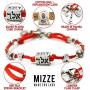 Womens Red Silk String Bracelet with 72 Names of God Silver Tone Cube Charm for Health, Prosperity, Protection & Happiness - Multi Charm Jewelry Gift for Women includes Hamsa Hand, Fish and Heart Charms - 7'' Length