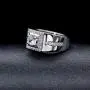 Uloveido Mens Square Wedding Band Cubic Zirconia Comfort Fit Gold/Platinum/Rose Gold Plated Engagement Ring Size 6 7 8 9 KR201 Uloveido Mens Square Wedding Band Cubic Zirconia Comfort Fit Gold/Platinum/Rose Gold Plated Engagement Ring Size 6 7 8 9 KR201