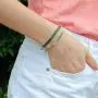 KELITCH Boho-color Crystal Shell Beaded Friendship Bracelets Handmade Strand Bracelet Bangles Jewelry For Summer