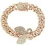 Punk Butterfly Cuban Chain Link Multi Cubic Zircon Rhinestone Exaggerated Iced Out Bling Pendant Bracelet Hip Hop Rock Luxury Jewelry for Women Girl Gifts Punk Butterfly Cuban Chain Link Multi Cubic Zircon Rhinestone Exaggerated Iced Out Bling Pendant Bracelet Hip Hop Rock Luxury Jewelry for Women Girl Gifts