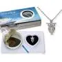 Pearlina Owl Cultured Pearl in Oyster Necklace Set Silver-tone Cage w/Stainless Steel Chain 18'' Pearlina Owl Cultured Pearl in Oyster Necklace Set Silver-tone Cage w/Stainless Steel Chain 18''
