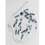 Faship Gorgeous Rhinestone Crystal Floral Necklace Earrings Set Faship Gorgeous Rhinestone Crystal Floral Necklace Earrings Set