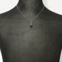 Stainless Steel Small Openable Pill Capsule Pendant Necklace Silver Gold Black Blue