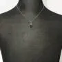 Stainless Steel Small Openable Pill Capsule Pendant Necklace Silver Gold Black Blue