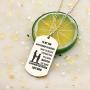 AGR8T Pendant Necklaces Son Birthday Graduation Gifts from Mom Stainless Steel - to My Son You are Braver Stronger Smarter Than You Think