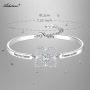 Aihitero Christmas Day Mom Bracelets Gifts, Always My Mother Forever My Friend Love Bangle, Fashion Jewelry for Women, Her Birthday Anniversary Thanksgiving Xmas Presents from Daughter and Son