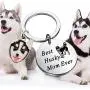 PENQI Husky Keychain Husky Jewelry Best Husky Mom Ever Keychain Dog Mom Ever Gift Dog Lover Dogs Jewelry for Husky Lover PENQI Husky Keychain Husky Jewelry Best Husky Mom Ever Keychain Dog Mom Ever Gift Dog Lover Dogs Jewelry for Husky Lover