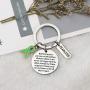 WSNANG Kidney Disease Awareness Jewelry Behind Every Person with Kidney Disease There is Stronger Family Supports Them Keychain Kidney Disease Fighter Gift