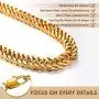 Bandmax Men Heavy Cuban Curb Miami Chain Necklace Jewelry Stainless Steel 5MM/7MM/10MM/13.5MM Width Women Thickness Link Necklace 18in 20in 22in 24in 26in 28in 30in,18K Gold/Black Plated(Brand Box) Bandmax Men Heavy Cuban Curb Miami Chain Necklace Jewelry Stainless Steel 5MM/7MM/10MM/13.5MM Width Women Thickness Link Necklace 18in 20in 22in 24in 26in 28in 30in,18K Gold/Black Plated(Brand Box)