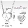 ELEGANZIA Initial Necklaces Heart Necklaces For Women 26 Letter Necklace For Women Jewelry For Teen Girls Heart Necklace For Girls Sterling Silver A-Z Initial Letter Pendant Necklace Girls Jewelry ELEGANZIA Initial Necklaces Heart Necklaces For Women 26 Letter Necklace For Women Jewelry For Teen Girls Heart Necklace For Girls Sterling Silver A-Z Initial Letter Pendant Necklace Girls Jewelry