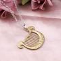AKTAP Game Inspired Jewelry Harp Pendant Necklace Cosplay Gift for Zelda Fans