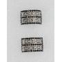 Faship Elegant Brilliant Clear Crystal Panther Link Choker Necklace Earrings Set
