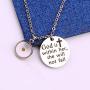 Mustard Seed Christian Gift God is Within Her She Will Not Fall Bracelet Necklace Psalm 46:5 Religious Jewelry