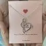 Your Always Charm Heart Music Necklace,Gifts for Music Teacher ,Musician ,Music Lover