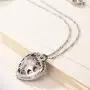 NEOGLORY Blue Crystals Heart Love Shaped Necklaces Jewelry, Heart of The Ocean Necklace from Titanic Crystal Pendant for Women Gift 18+2inch NEOGLORY Blue Crystals Heart Love Shaped Necklaces Jewelry, Heart of The Ocean Necklace from Titanic Crystal Pendant for Women Gift 18+2inch