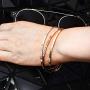 chelseachicNYC Inspirational Message Mantra Hook Clasp Bracelet