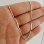 FashionJunkie4Life Extra Long Sterling Silver 1.2mm Box Chain Link Necklace - 26'', 32'', 34'', 38''