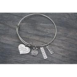 Infinity Collection Teacher Bracelet, Teacher Jewelry, Teacher Gift - Show Your Teacher Appreciation