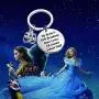 KEYCHIN Funny Broadway Gift Musical Theatre Jewellery Actor Gift Actress Gift My Brain is 95% Broadway Show Lyrics and 5% Useless School Stuff Keychain