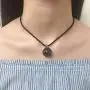 Jovivi Unique Design Glass Universe Ball Necklace Galaxy Planet Pendant Nebula Ribbon Vortex Cosmos Series