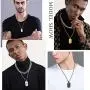 PROSTEEL Stainless Steel Zodiac Star Sign Constellation Horoscope Pendant Necklace Gift Idea Men Women PROSTEEL Stainless Steel Zodiac Star Sign Constellation Horoscope Pendant Necklace Gift Idea Men Women