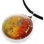 Suvani Jewelry Hand Blown Venetian Murano Glass Stardust Round Puff Pendant Necklace, 18-20 inches Suvani Jewelry Hand Blown Venetian Murano Glass Stardust Round Puff Pendant Necklace, 18-20 inches