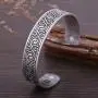 Dawapara Vintage Irish Celtic Knot Spiral Swirl Magnetic Health Cuff Bracelet Men Women Gift Jewelry Dawapara Vintage Irish Celtic Knot Spiral Swirl Magnetic Health Cuff Bracelet Men Women Gift Jewelry