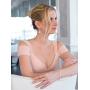 Mariell Rose Gold & Pearl Round CZ Bridal Bracelet & Earrings Set - Wedding Jewelry Sets for Bridesmaids