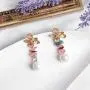 la Brillery Stunning Multi Gemstone Drop Earrings Dangle Earring Long Unique Design Trendy Fashion Jewelry for Women Gilrs. la Brillery Stunning Multi Gemstone Drop Earrings Dangle Earring Long Unique Design Trendy Fashion Jewelry for Women Gilrs.