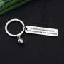 CYTING Volleyball Keychain All Greatness is Achieved While Performing Outside Your Comfort Zone Inspirational Volleyball Jewelry Gift for Volleyball Players/Team/Coach