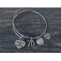 Infinity Collection 70th Birthday Gifts for Women, 70th Birthday Charm Bracelet, Perfect 70th Birthday Gift Ideas