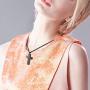 XIUDA Jewelry Cross Urn Necklace Pendant Memorial Ash Jewelry for mom & dad