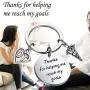 Zuo Bao Occupational Therapist Jewelry OT Medical Keychain Thanks for Helping Me Reach My Goals OT Graduation Gift