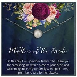 Mother of The Groom Gift for Mother of The Bride Gift for Future Mother in Law Gift for Bonus Sister Necklace Gift