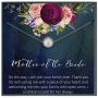 Mother of The Groom Gift for Mother of The Bride Gift for Future Mother in Law Gift for Bonus Sister Necklace Gift